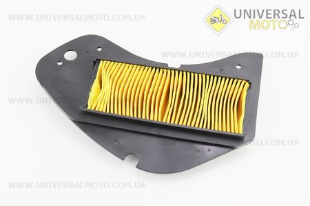 Фільтр-елемент повітряний (пластик) "картон" Yamaha BWS100. Китай (Запчастини до японського скутера / UM3472-V17)