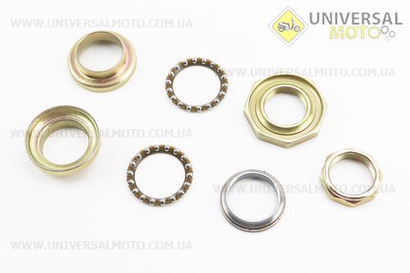 Підшипник керма комплект Honda DIO (твердопластіковая обойма). Китай (Запчастини до японського скутера / UM3472-V26)