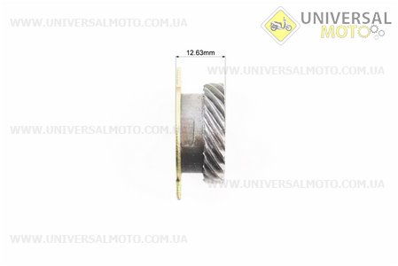 Шестерня спідометру (метал) + черв'як Honda DIO, тип 2. Китай (Запчастини до японського скутера / UM3472-V40)