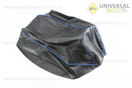 Чохол сидіння Honda DIO AF34 (з синьою облямівкою). Китай (Запчастини до японського скутера / UM3472-V73)