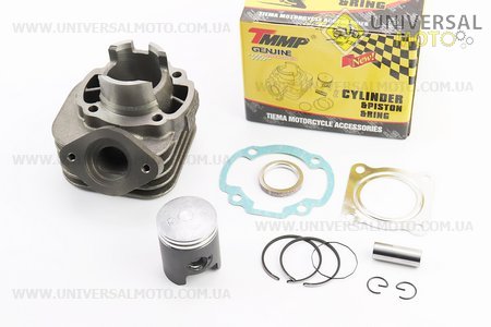 Циліндро поршневий комплект (ЦПГ) Honda DIO ZX / AF34 50см.куб.-40мм (палець 12мм) (AF35 DIO ZX; AF48 LEAD) "поршень з тефлоновим покриттям". TMMP (Запчастини до японського скутера / UM3473-V53)
