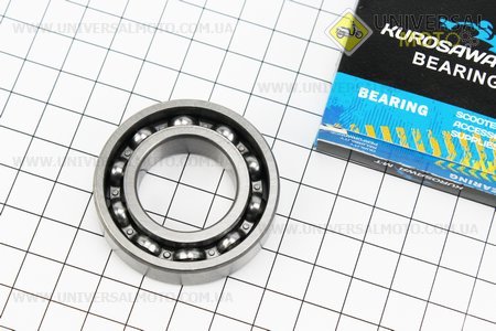 Підшипник 6005 (25x47x12) колінчастого валу BWS. KUROSAWA (Підшипники / UM3473-V71)