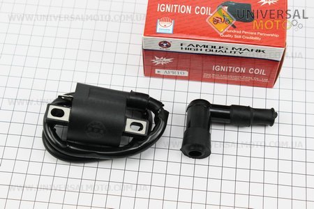 Котушка запалювання Yamaha APRIO (в упаковці HAORUN). MEISIDUN (Запчастини на скутер Yamaha APRIO / UM3474-V65)