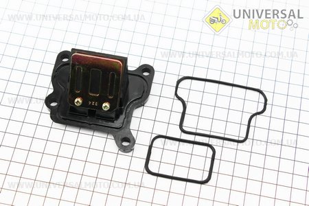 Клапан пелюстковий карбюратора Suzuki AD, Sepia || (Корпус пластик),. Taiwan (Запчастини до японського скутера / UM3475-V02)