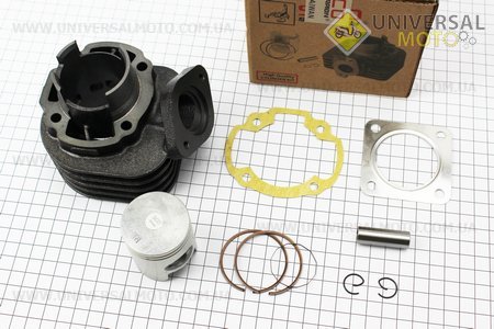 Циліндр, поршень, палець, кільця (Комплект ЦПГ) Honda DIO ZX / AF34 65cc-44мм (палець 12мм) (AF35 DIO ZX; AF48 LEAD). Scorpion (Запчастини на скутер Honda AF34 / UM3476-V59)