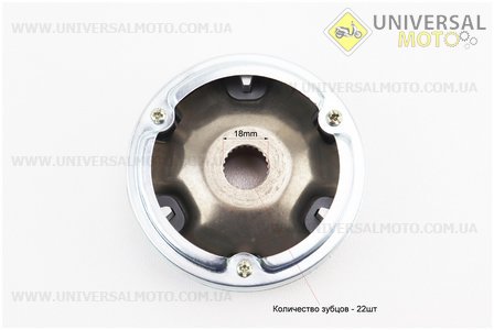 Варіатор передній комплект Suzuki AD 50. Taiwan (Запчастини до японського скутера / UM3476-V71)