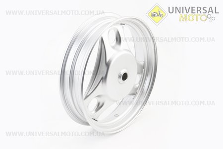 Диск колісний задній Suzuki AD100 (сталевий) сірий. Китай (Запчастини до японського скутера / UM3476-V81)