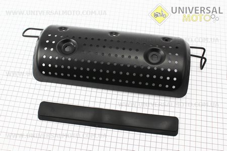 Накладка глушника Suzuki SEPIA ZZ. Китай (Запчастини до японського скутера / UM3477-V23)