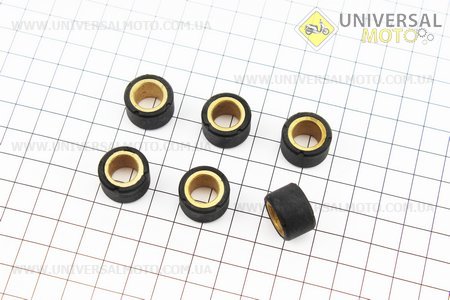 Ролики варіатора 6 штук, Suzuki 18 * 12 - 8г. Китай (Запчастини на скутер Suzuki / UM3477-V59)