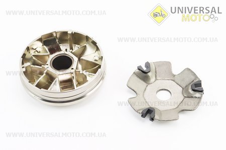 Варіатор передній комплект Honda DIO50 AF34 / 35. MSU (Запчастини до японського скутера / UM3477-V68)