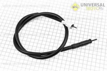 Трос спідометру Honda DIO ZX AF28/35 (із засувкою, квадрат-квадрат) (трос 86см; кожух 82см). Китай (Запчастини до японського скутера / UM3478-V06)