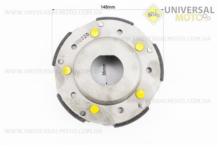 Зчеплення заднього варіатора Suzuki AN 400. Китай (Запчастини до японського скутера / UM3478-V99)