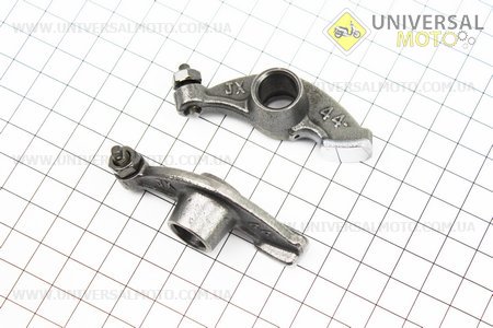 Коромисло (рокер) клапана комплект 2шт Suzuki AN125. Китай (Запчастини до японського скутера / UM3479-V02)