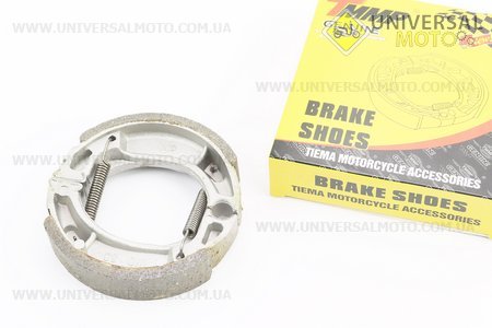 Гальмівні колодки барабан Honda DIO 50 (пружини під кутом), D=90мм. TMMP (Запчастини до японского скутера / UM3479-V36)