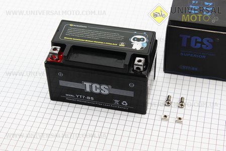 Акумулятор 7Аh YT7-BS гелевий (L150*W87*H94мм), 2021, від 8 штук -3%. TCS (Акумулятор / UM3480-V99)