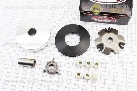 Варіатор передній+втулка+крильчатка комплект. Mototech (Запчастини до 4Т скутера / UM3490-V01)