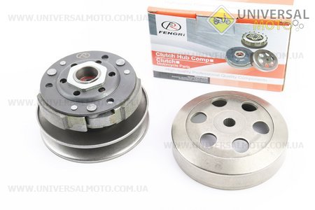 Варіатор задній у зборі GY6-50/AF34. FENGRI (Запчастини до японського скутера / UM3490-V26)
