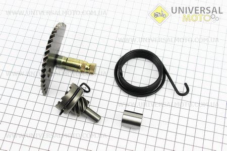 Півмісяць кікстартера 56мм з втулкою, пружиною та храповиком. FENGRI (Запчастини до 4Т скутера / UM3490-V31)