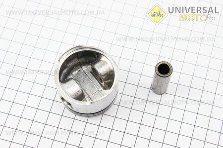 Поршневий комплект (поршень, кільця, палець) 80см.куб. 47мм +0,25 (палець 13мм) Тайвань. SEE (Запчастини до 4Т скутера / UM3490-V64)