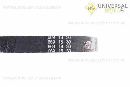 Ремінь 669Х18. TATA (Запчастини до 4Т скутера / UM3490-V74)
