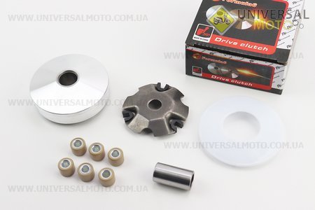 Варіатор передній+втулка+крильчатка комплект. Formula (Запчастини до 4Т скутера / UM3490-V77)