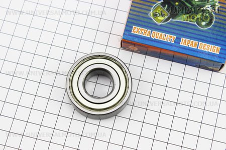 Підшипник 6204 ZZ (20x47x14) колінчастий вал AD, JOG, GY6. GX-Viper (Підшипники / UM3490-V81)