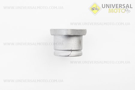 УЦІНКА Патрубок карбюратора - перехідник (метал) під карбюратор JH-110 / ACTIVE (незначний дефект лиття). Китай (Запчастини до 4Т скутера / UM3491-V51)