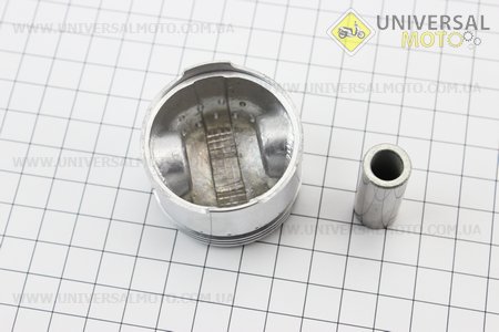 Поршневий комплект (поршень, кільця, палець) 60см.куб. 44мм +0,50 (палець 13мм) Китай. Mototech (Запчастини до 4Т скутера / UM3491-V63)