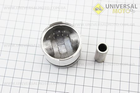 Поршневий комплект (поршень, кільця, палець) 60см.куб. 44мм +1,00 (палець 13мм) Китай. Mototech (Запчастини до 4Т скутера / UM3491-V64)