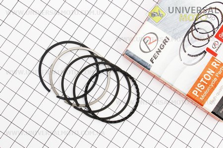 Кільця поршневі 60см.куб. 44мм STD. FENGRI (Запчастини до 4Т скутера / UM3491-V77)