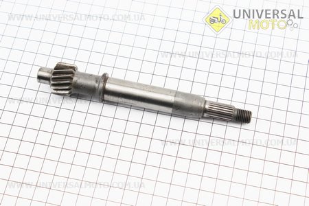 УЦІНКА 50-100см.куб. 4Т Вал редуктора первинний (невеликий наліт). Китай (Запчастини до 4Т скутера / UM3492-V22)