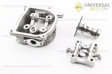 Головка циліндра+клапани+пастель+розподільний вал у зборі 47мм-80см.куб.. Viper (Запчастини до 4Т скутера / UM3492-V66)