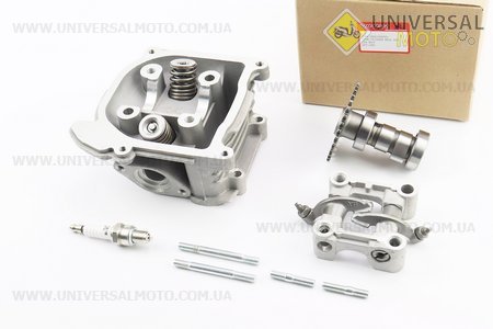 Головка циліндра+клапани+пастель+розподільний вал у зборі 47мм-80см.куб.. Viper (Запчастини до 4Т скутера / UM3492-V66)