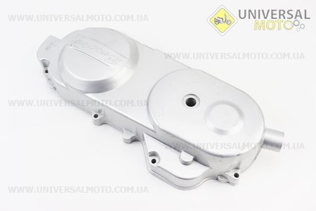 УЦІНКА Кришка варіатора коротка 40см - 10 "сріблясту (без втулки Бендикс) (див. фото). Китай (Запчастини до 4Т скутера / UM3492-V74)