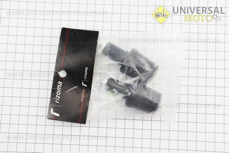 Заглушка - відбійник керма ЧОРНИЙ, комплект 2шт. rizoma (Різне / UM3510-V71)