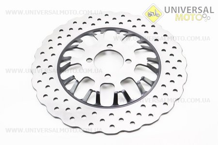 Loncin- LX200GY-3 Диск гальмівний, тип 2. Китай (Запчастини на мотоцикл Loncin / UM3510-V86)