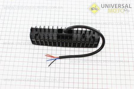 Фара додаткова світлодіодна вологозахисна - 6 LED з кріпленням, прямокутна 155*42мм, з стробоскопом. Китай (Разное / UM3511-V05)