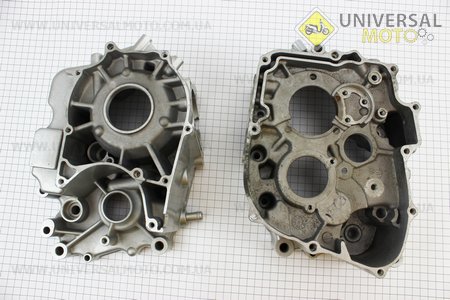 ZS250-4B / Honda - CBT250 Картер двигуна лівий + правий комплект. Китай (Запчастини на мотоцикл / UM3511-V50)