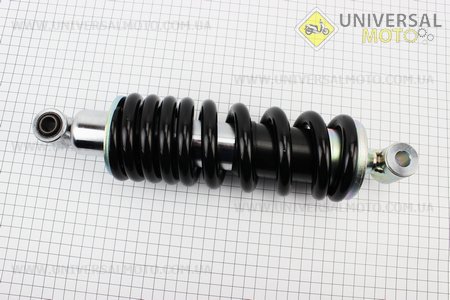 Loncin- LX200GY-3 Амортизатор задній МОНО 295мм * d76мм (втулка 12мм / вилка 12мм) чорний. Китай (Запчастини на мотоцикл Loncin / UM3511-V78)