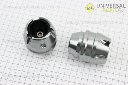 Крашпеди-слайдери (відбійники) універсальні, СІРИЙ комплект 2шт. Китай (Різне / UM3511-V94)