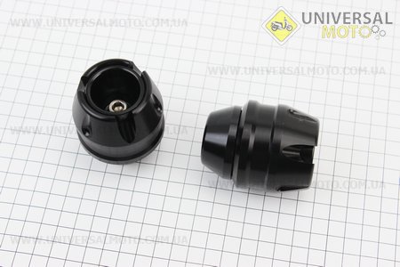 Крашпеди-слайдери (відбійники) універсальні, ЧОРНИЙ комплект 2шт. Китай (Різне / UM3511-V96)