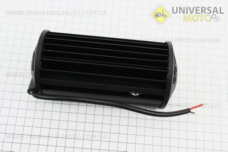 Фара додаткова світлодіодна вологозахисна - 20 + 20 LED з кріпленням, прямокутна 79 * 165мм, SUPER LIGHT. Китай (Освітлення / UM3512-V28)