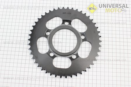 Зірка задня 428-46T - d=64; 5 отворів*90,5мм. Китай (Запчастини на мотоцикл / UM3512-V52)