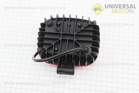 Фара додаткова світлодіодна вологозахисна - 3 LED з кріпленням, квадратна 11,5 * 9,5 мм. Китай (Різне / UM3512-V72)