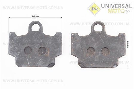 Гальмівні колодки (дискові) Yamaha DT 80LC / RX 115 / XS 400 / XT600 / RD 125 LC / XZ 550 RK / RZ 350 L / RZ 250R / XV 250 U комплект. Китай (Запчастини на мотоцикл / UM3512-V75)