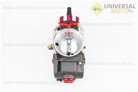 Карбюратор SPORT PWK 34 (d = 34мм) з хутро. заслінкою, (якісна копія). MIKUNI (Запчастини на мотоцикл з двигуном CB / UM3512-V82)