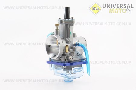 Карбюратор TUNING прозо. піддон PWK 26 (d = 26мм) з хутро. заслінкою, (якісна копія). KEIHIN (Запчастини на мотоцикл з двигуном CB / UM3512-V84)