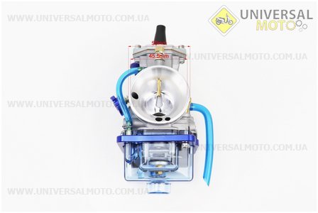 Карбюратор TUNING прозо. піддон PWK 26 (d = 26мм) з хутро. заслінкою, (якісна копія). KEIHIN (Запчастини на мотоцикл з двигуном CB / UM3512-V84)