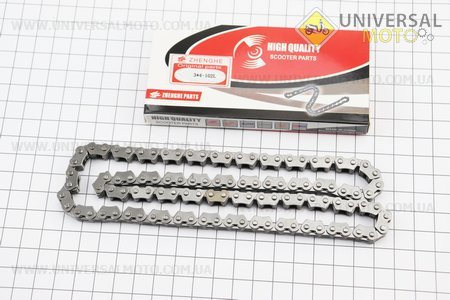 Ланцюг ГРМ CB-250 (3x4-102L). ZHENGHE (Запчастини на мотоцикл з двигуном CB / UM3513-V04)