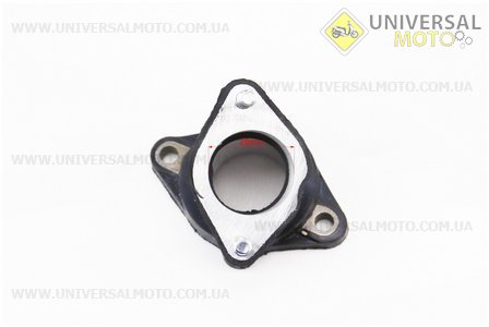 Патрубок карбюратора прогумований Futong QJ150С, тип 2. Китай (Запчастини на мотоцикл / UM3513-V10)